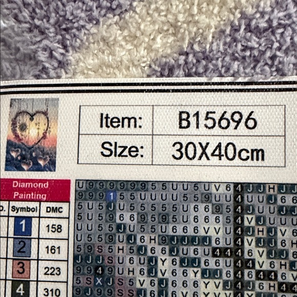 Heart Design Diamond Painting Kit - Picture 8 of 8